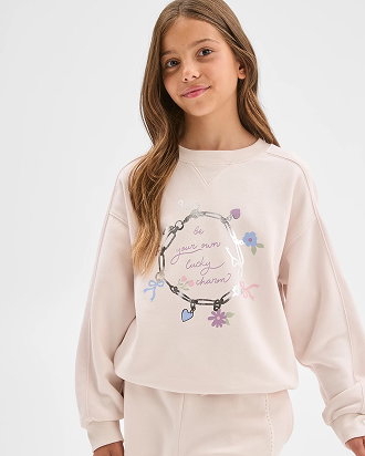 Australian Cotton blend long sleeve fleece jumper