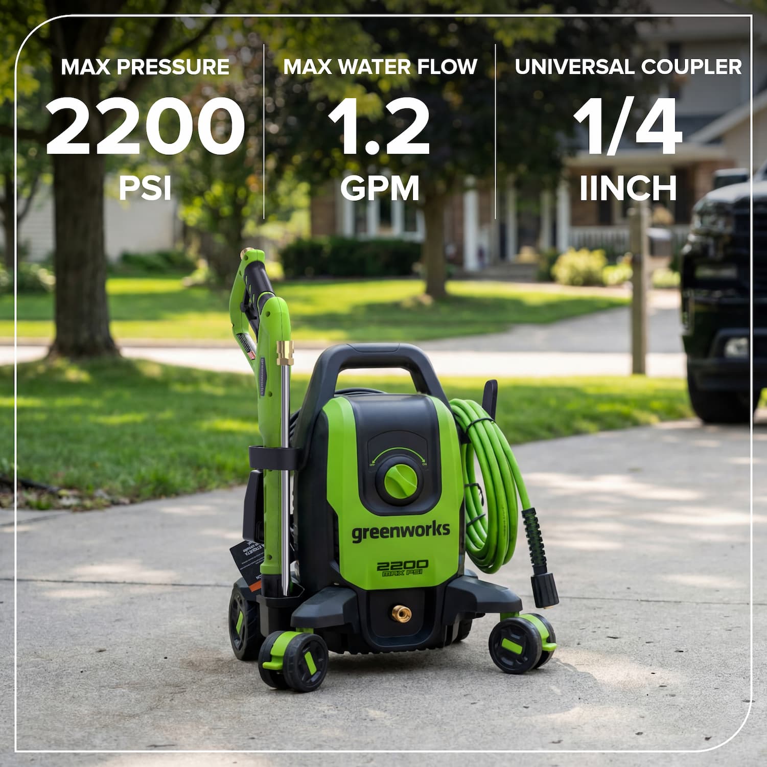 2200 PSI Pressure Washer