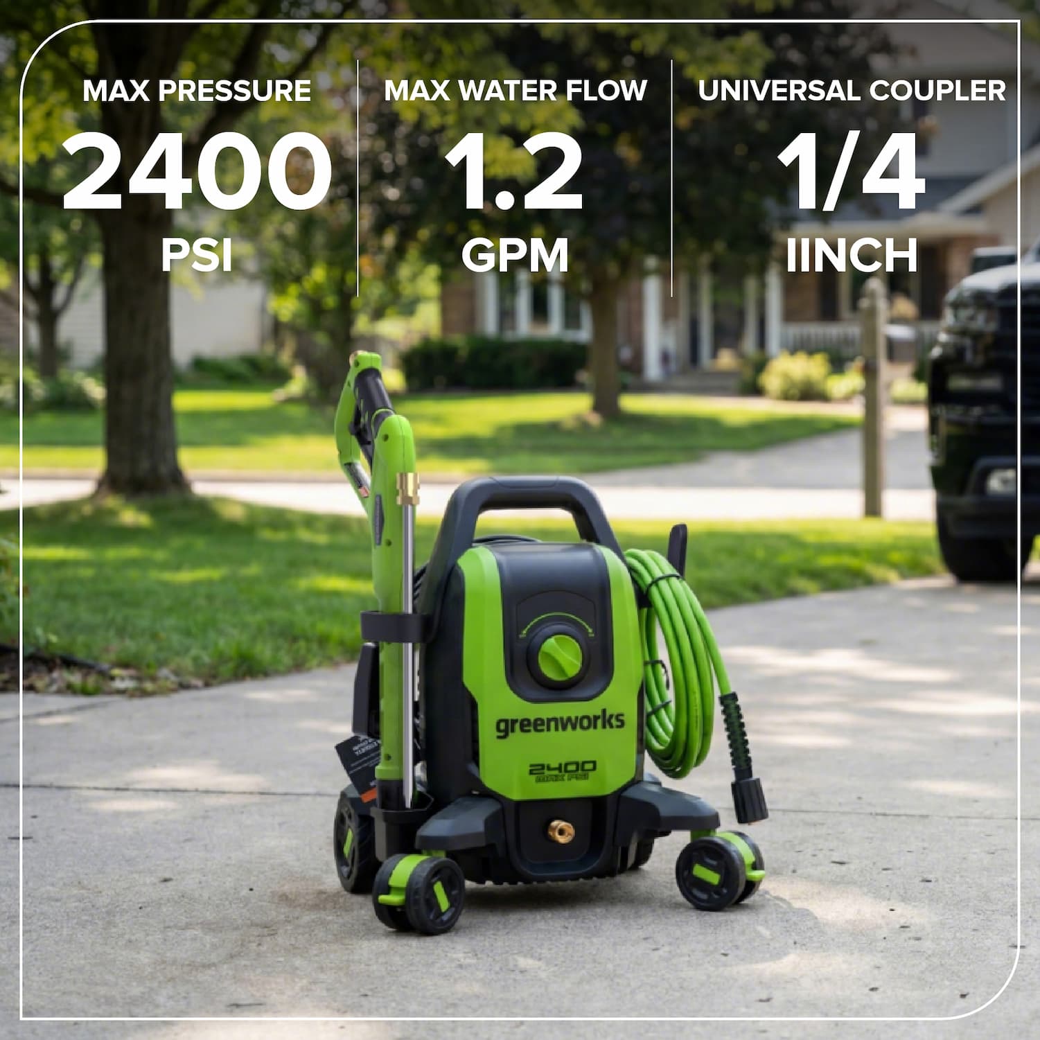 2400 PSI Pressure Washer
