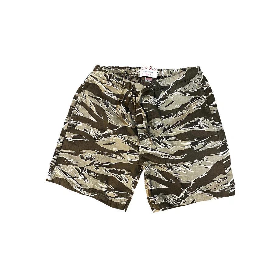 ** Pre Order Japanese Tiger Stripe/ Leopard print drawstring shorts ETA 1 Week