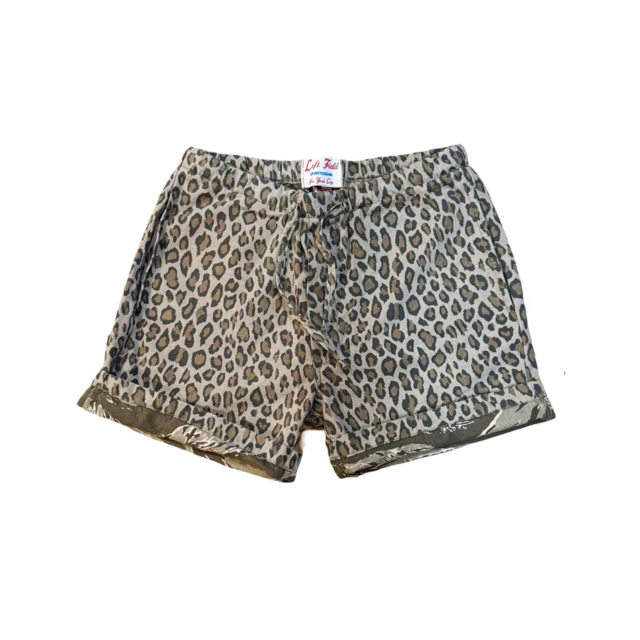 ** Pre Order Japanese Leopard print/ Tiger stripe drawstring shorts ETA 1 Week
