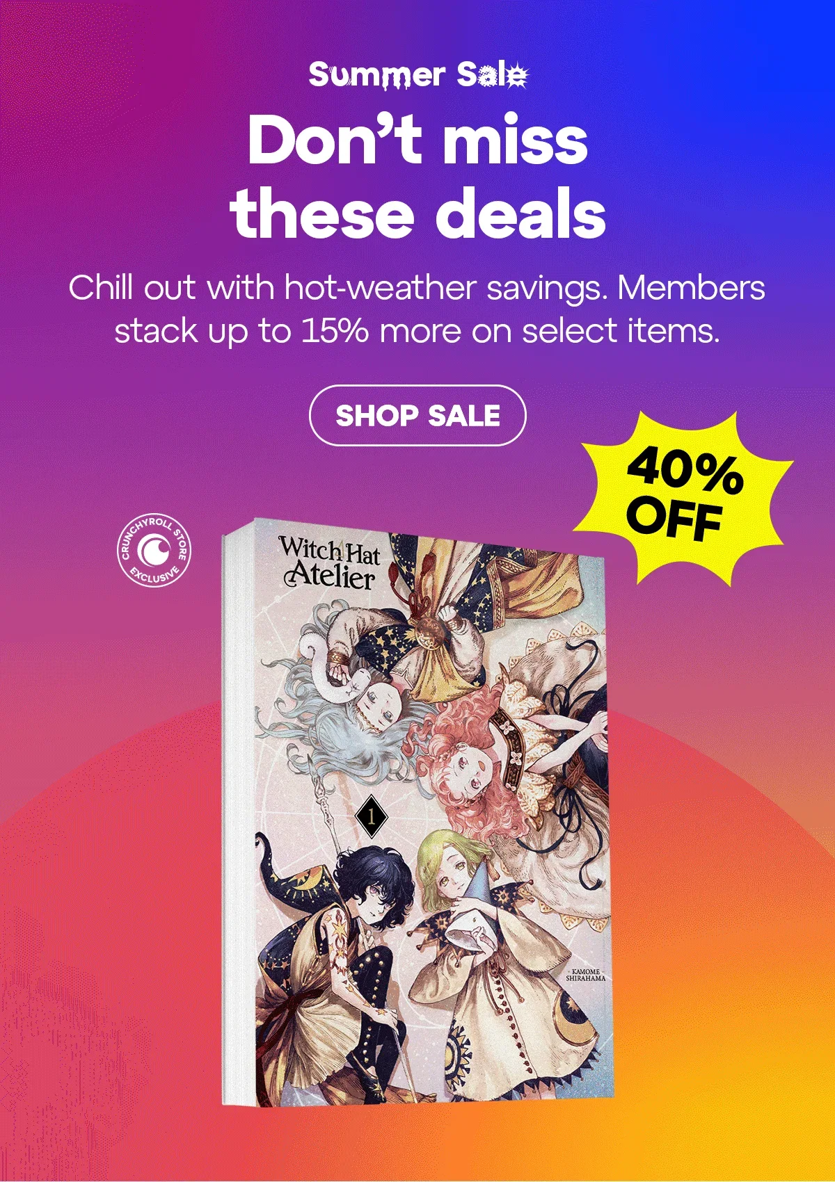 SHOP SALE