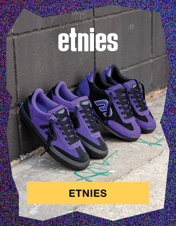 Shop new Etnies, including the Werka Locuts in purple