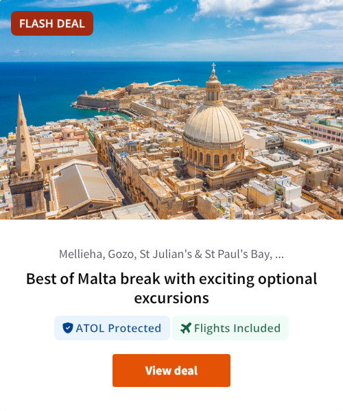 Best of Malta break with exciting optional excursions