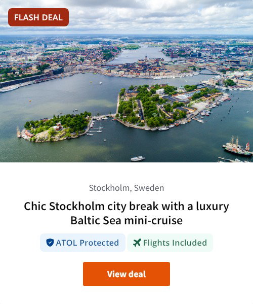Chic Stockholm city break with a luxury Baltic Sea mini-cruise