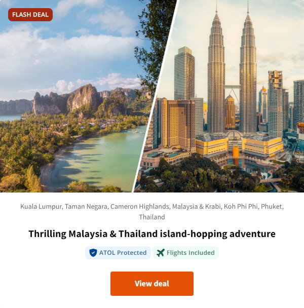 Thrilling Malaysia & Thailand island-hopping adventure