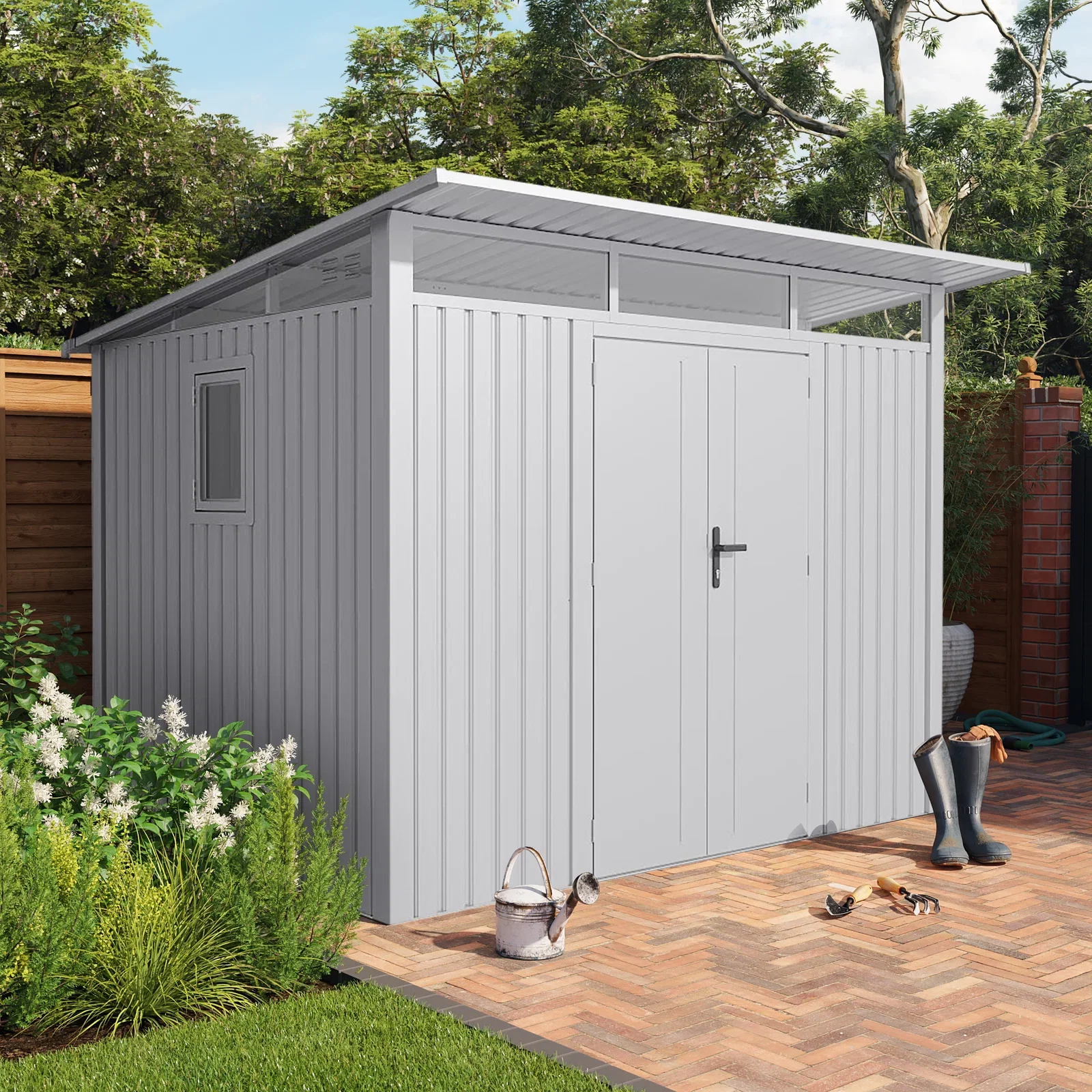 Image of BillyOh Centro Pent Metal Shed