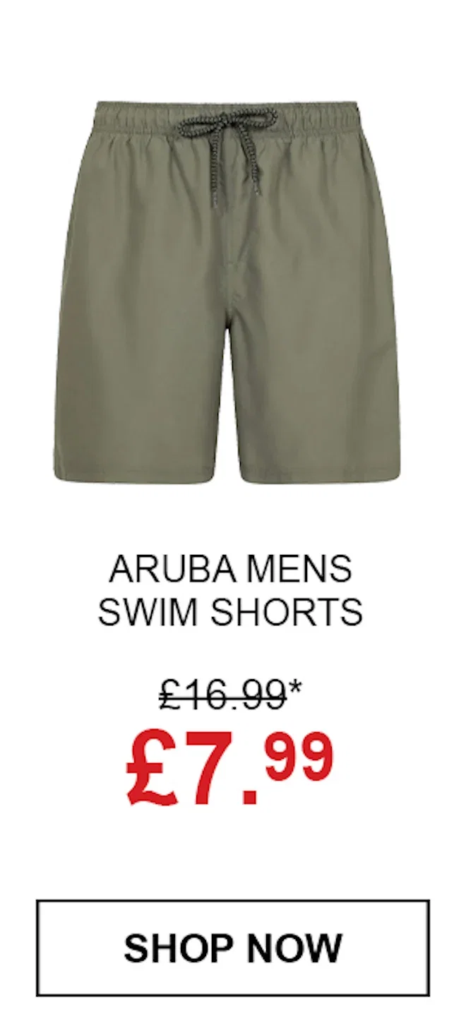 Aruba Mens Swim Shorts