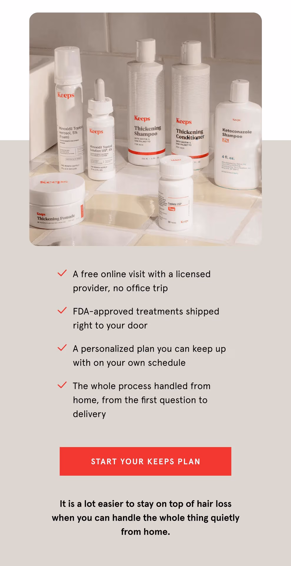 Why choose doctor prescribed hair care. 
