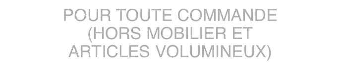 Retours offerts