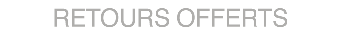 Retours offerts
