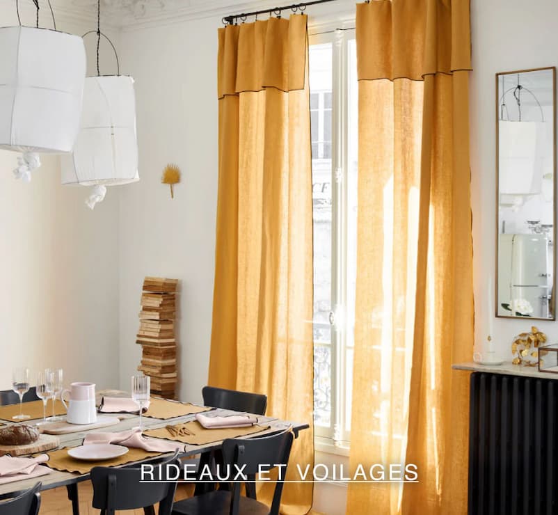 Rideaux et voilages