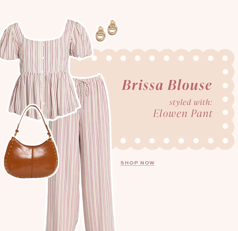 Brissa Puff Sleeve Blouse