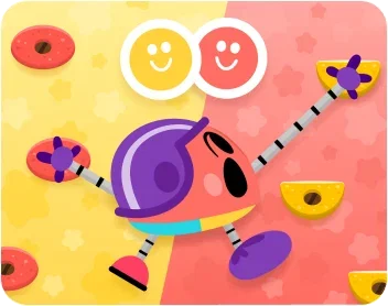 Climb and Collect: Shapes Lingokids game