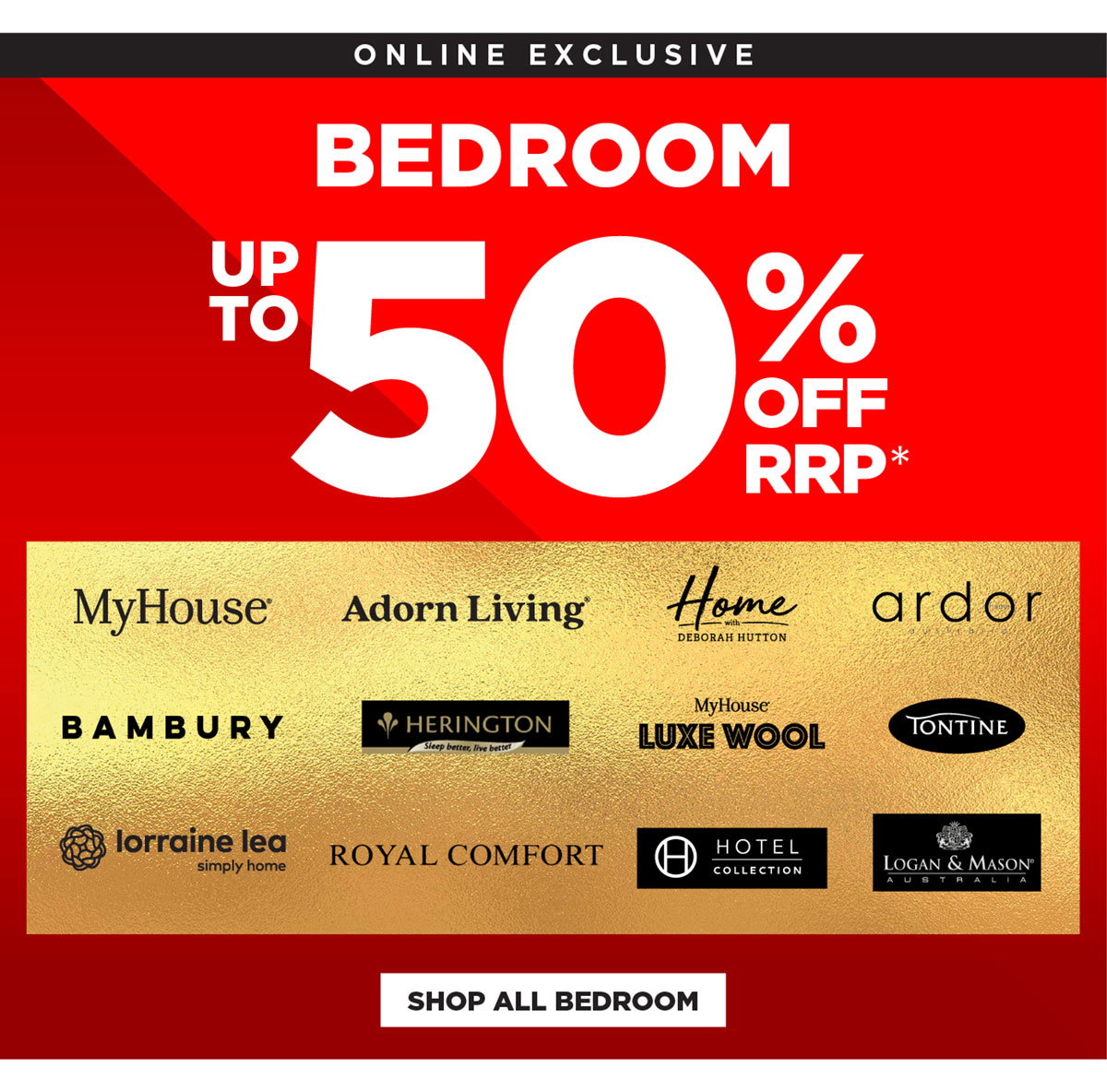 SHOP ALL BEDROOM