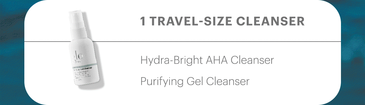 1 Travel-Size Cleanser