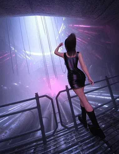 Dark Sci-Fi HDRI Set