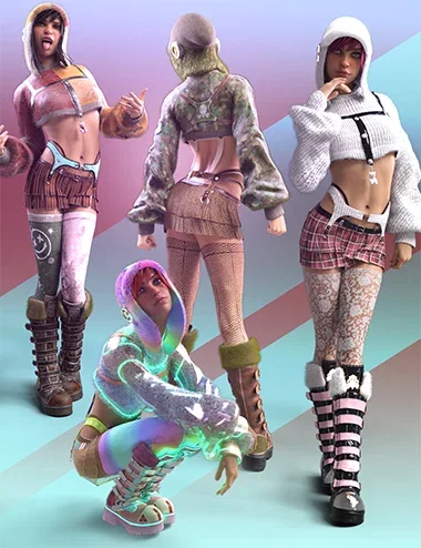Fuzz Outfit Textures Add-On