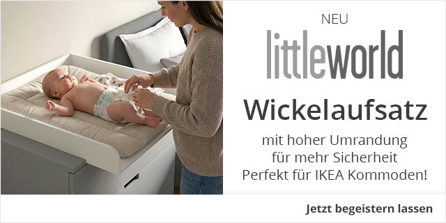 littleworld - Wickelaufsatz für Kommoden
