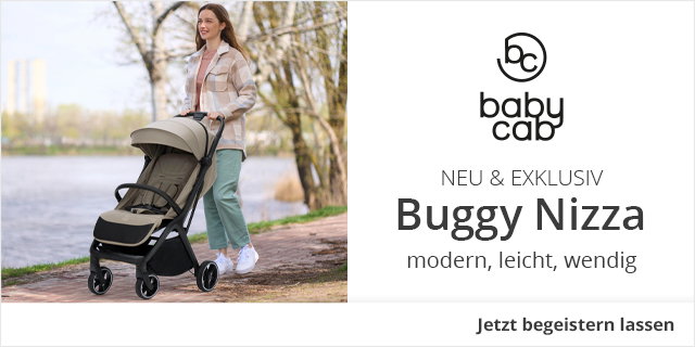 Buggy Nizza - modern, leicht, wendig - Jetzt begeistern lassen!
