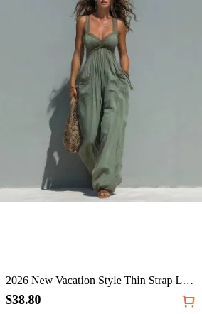 2026 New Vacation Style Thin Strap...