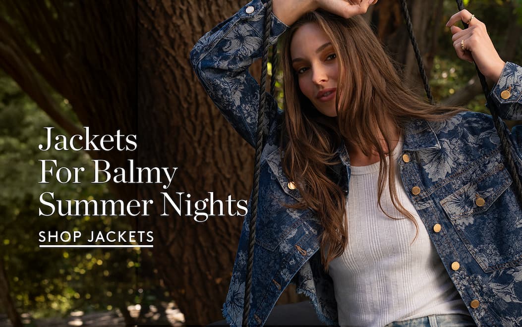 The Layers between the Seasons. Shop Jackets.