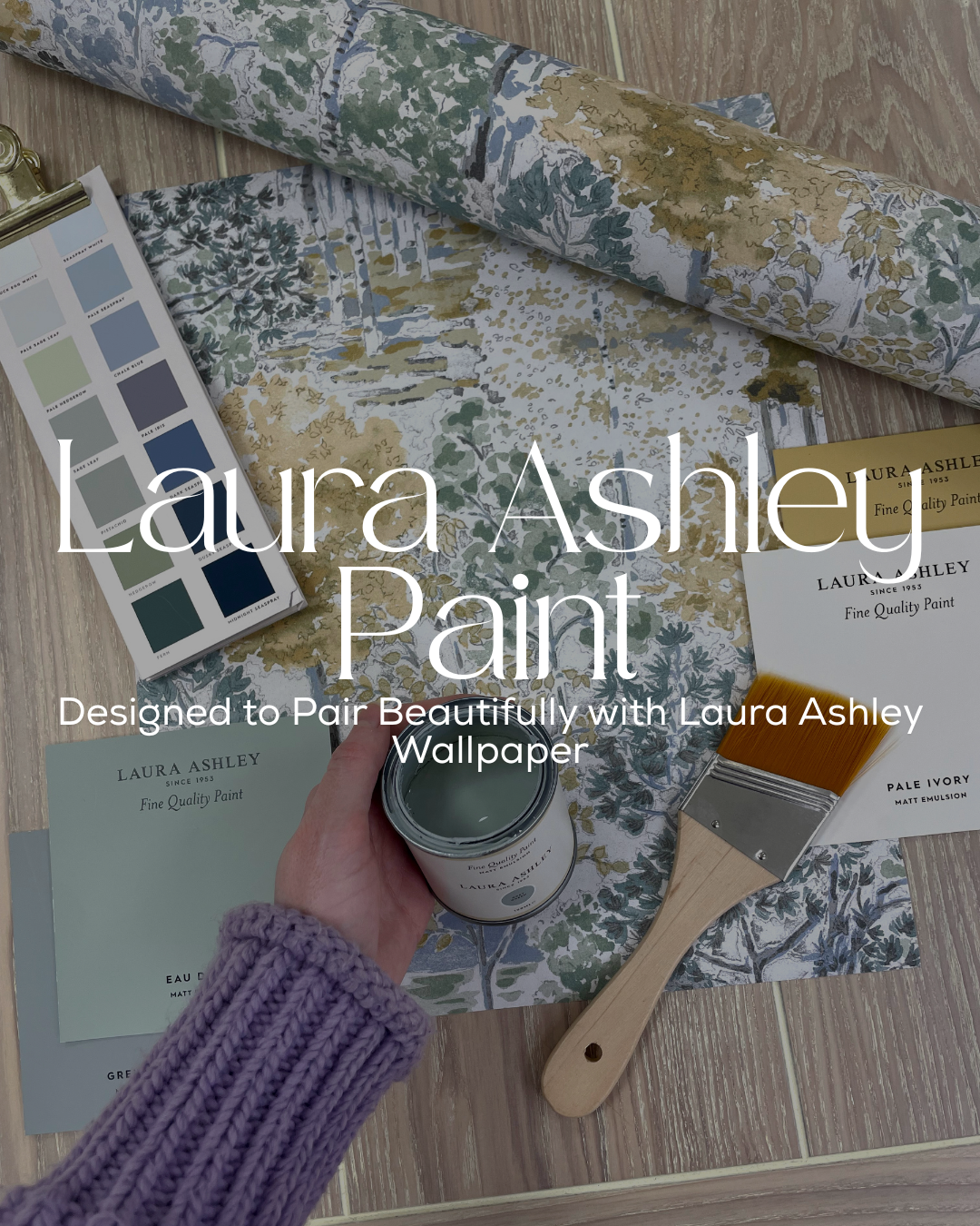 Laura Ashley Bernwood Wallpaper Ochre Yellow 130153