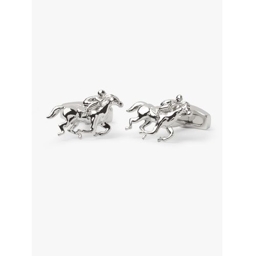Polished Race Horse Cufflinks