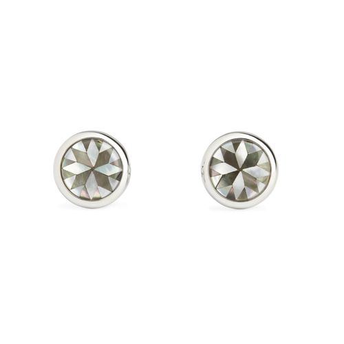 Kaleidoscope Grey MoP Cufflink