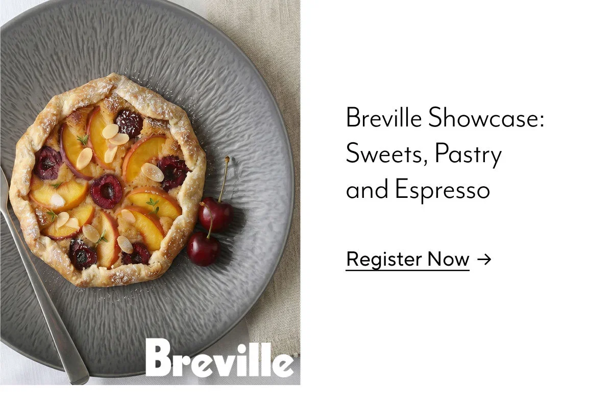Breville Showcase: Sweets, Pastry and Espresso