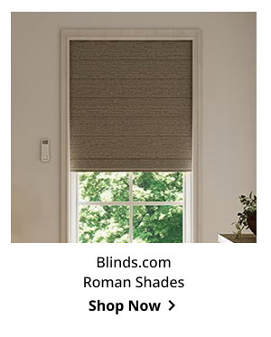 Blinds.com Roman Shades | Shop Now >