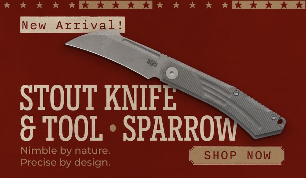 Stout Knife & Tool Sparrow