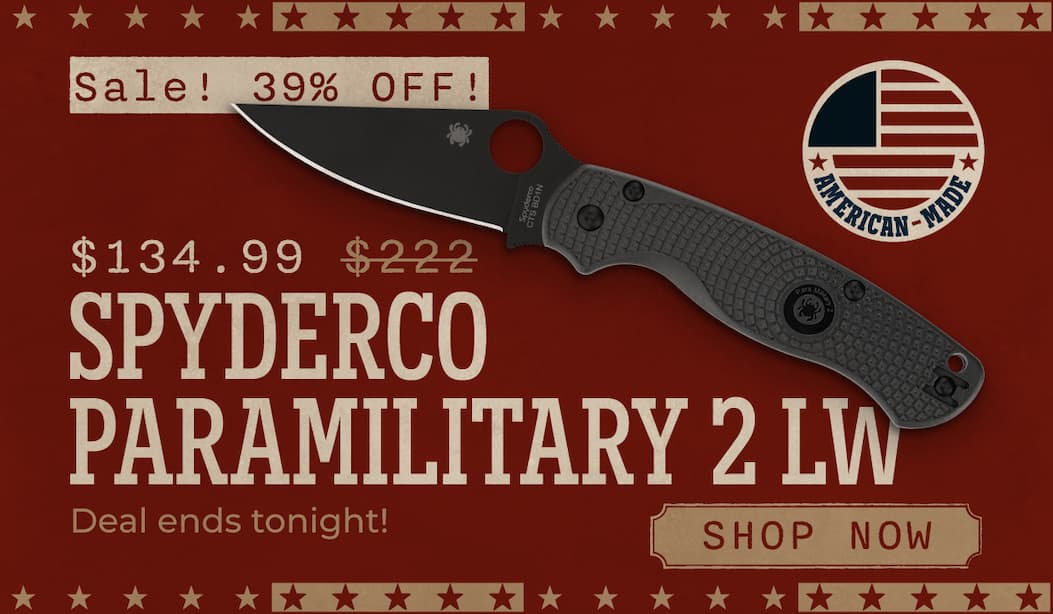 Spyderco Paramilitary 2 LW