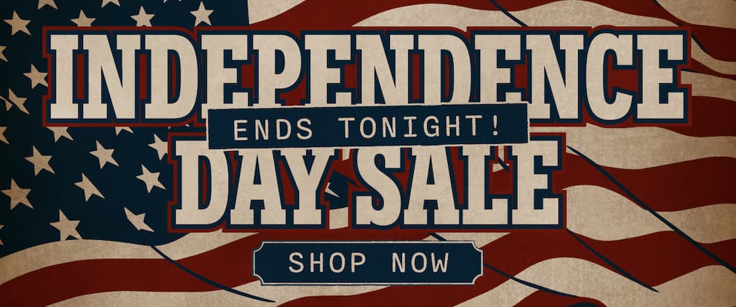 Independence Day Sale Ends Tonight!
