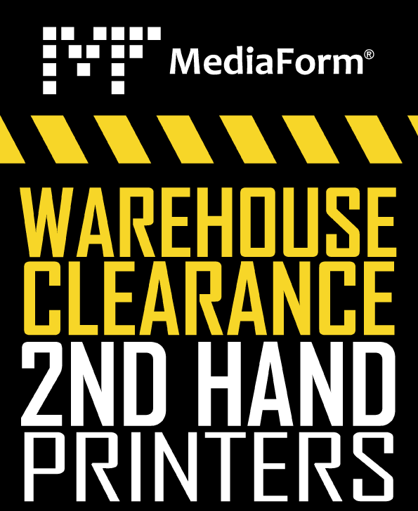 Warehouse Clearance 2nd Hand Printers @ MediaForm