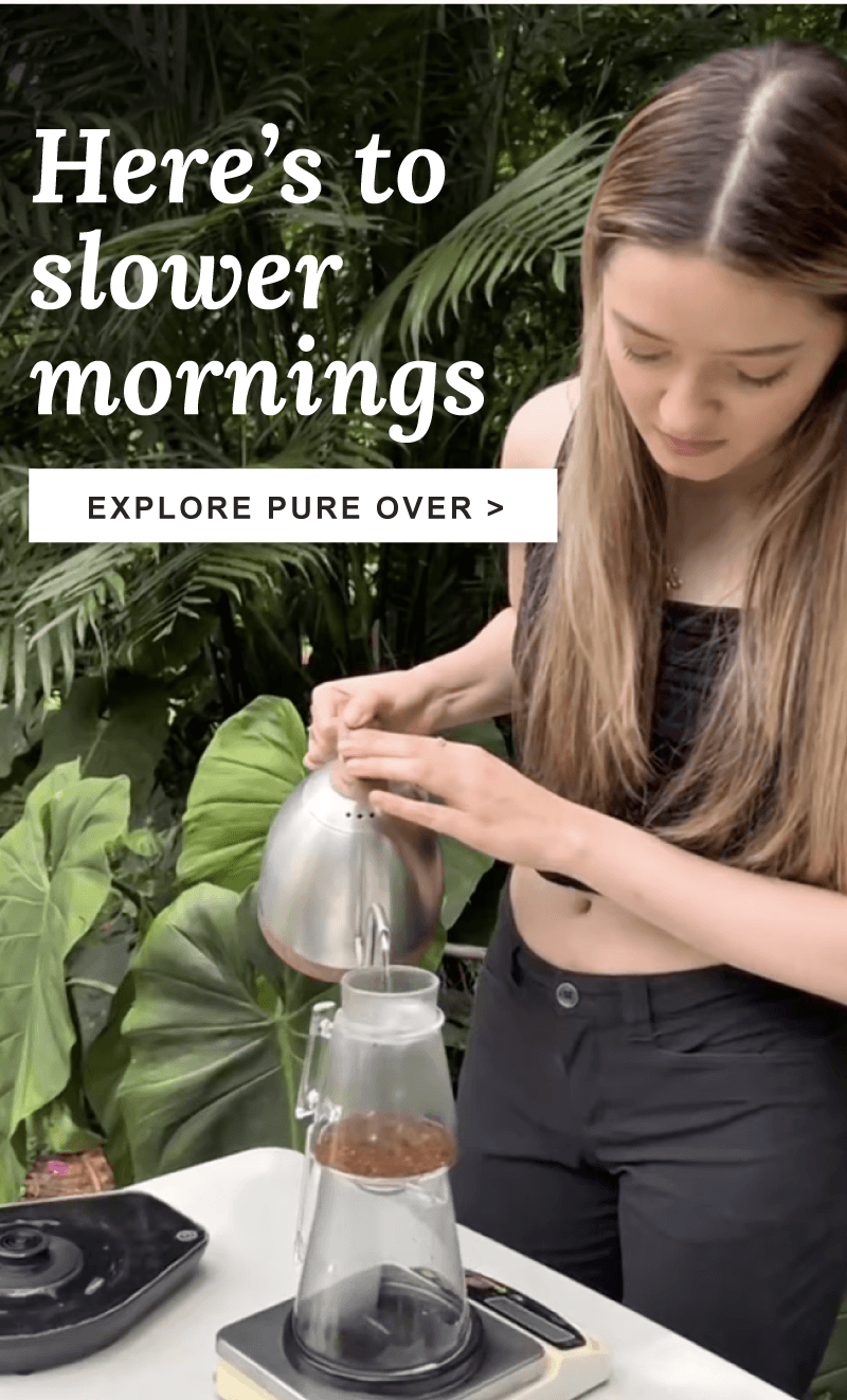 Here's to slower mornings