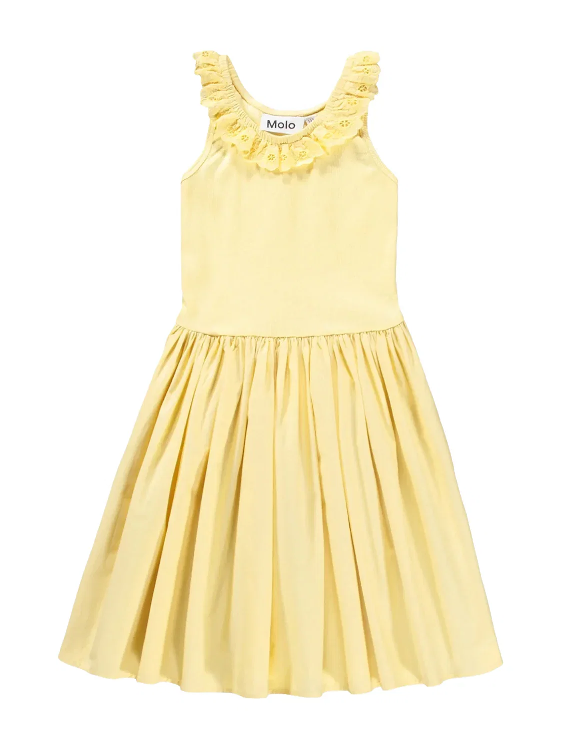 Image of Kleid Croco Gelb