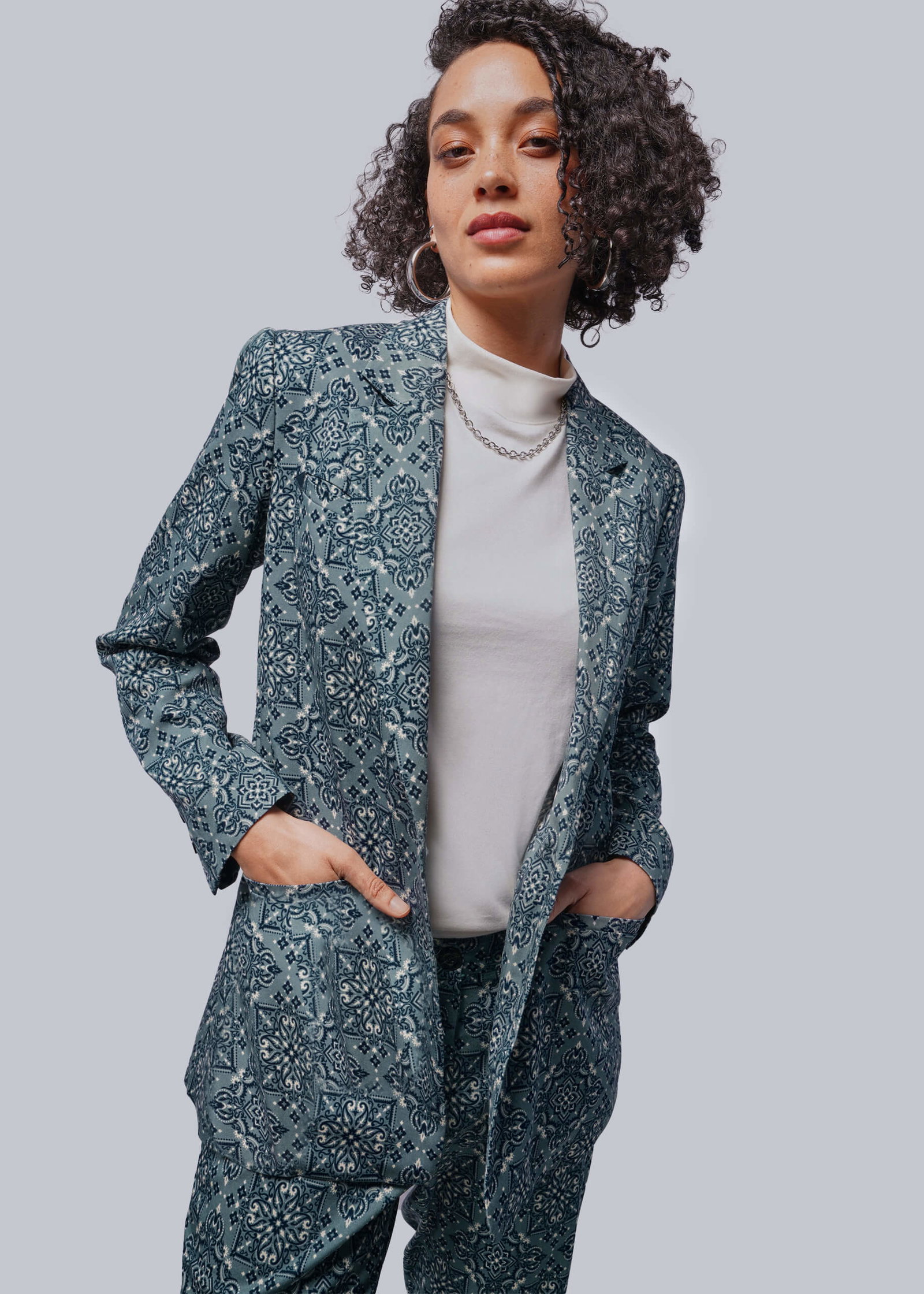 Image of Juliette Lewis x Wildfang Notch Lapel Blazer