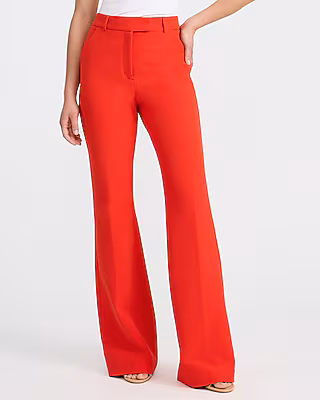 Editor Signature Stretch High Waisted Slim Flare Pant