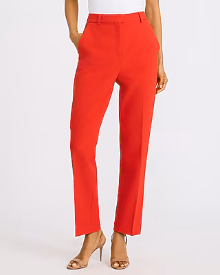 Editor Signature Stretch Super High Waisted Straight Ankle Pant