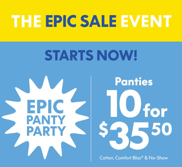 Panties 10 for $35.50