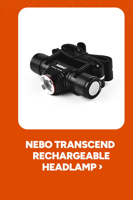 Nebo Transcend Rechargable Headlamp >