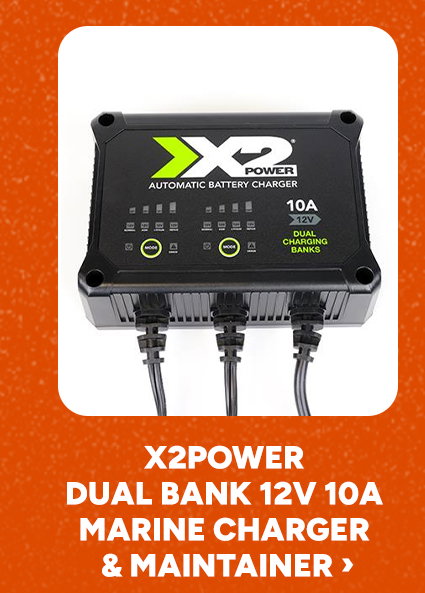 X2Power Dual Bank Marine Charger & Maintainer >
