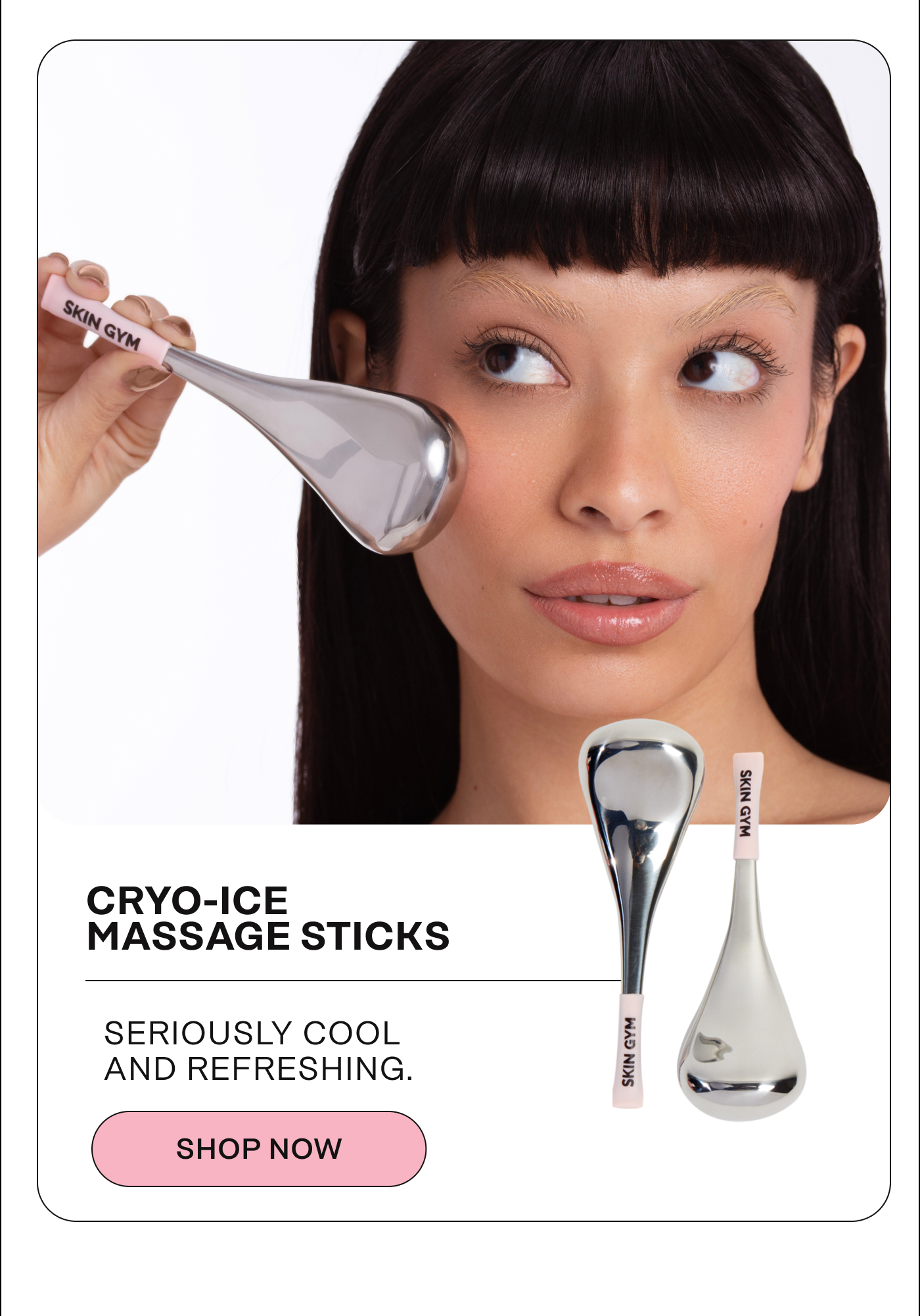 Cryo-Ice Massage Sticks. Seriously cool and refreshing. Shop Now