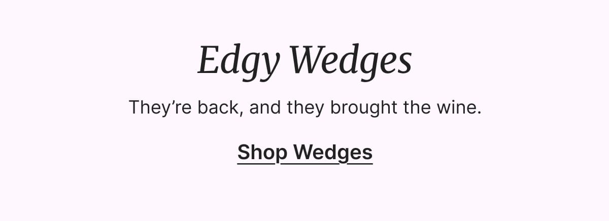 Shop Wedges
