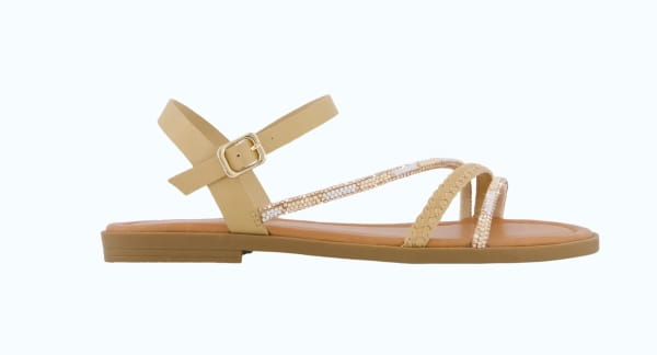 Shop Strappy Band Open Toe Sandals