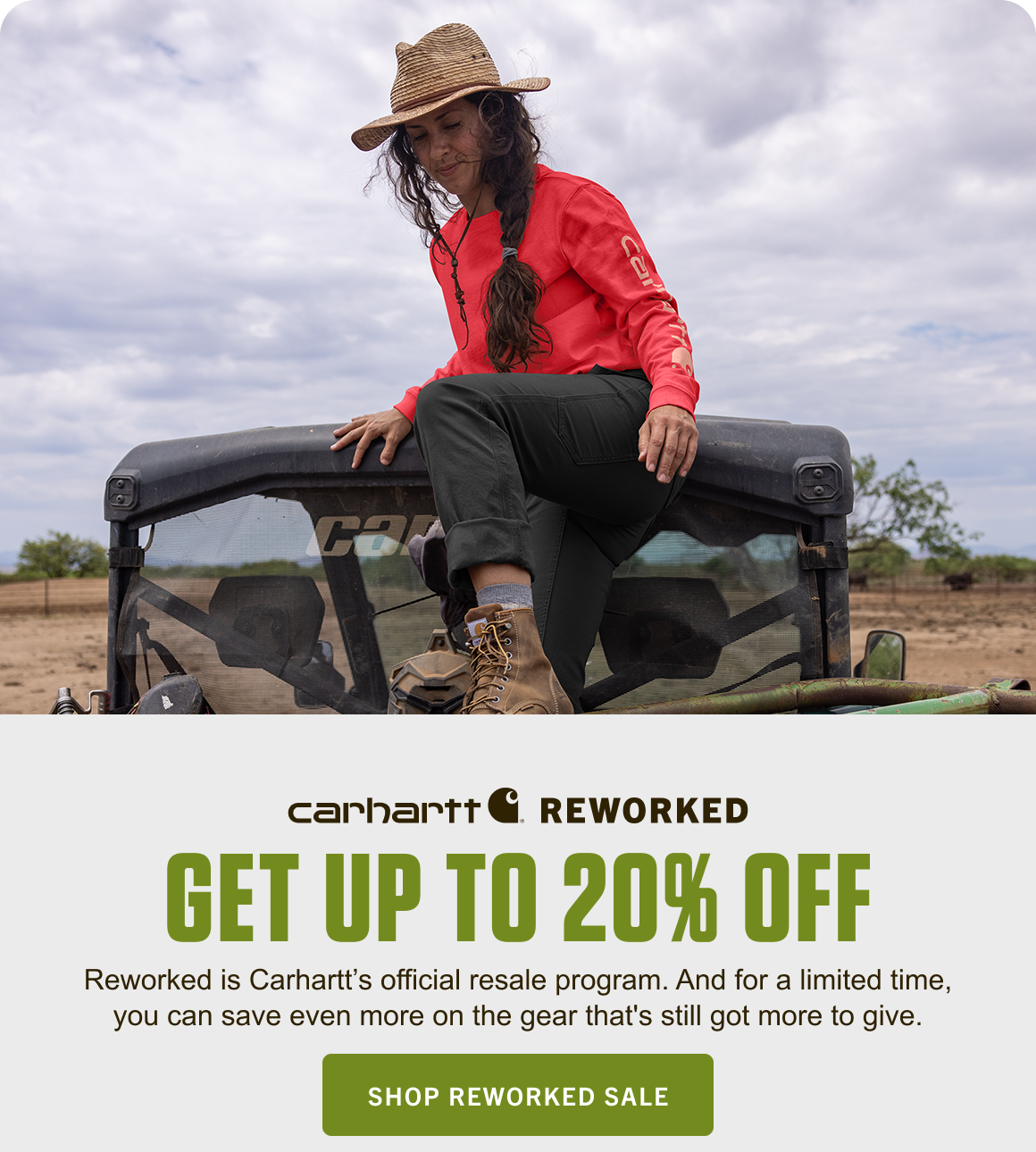 Get Up to 20% off Carhartt Reworked