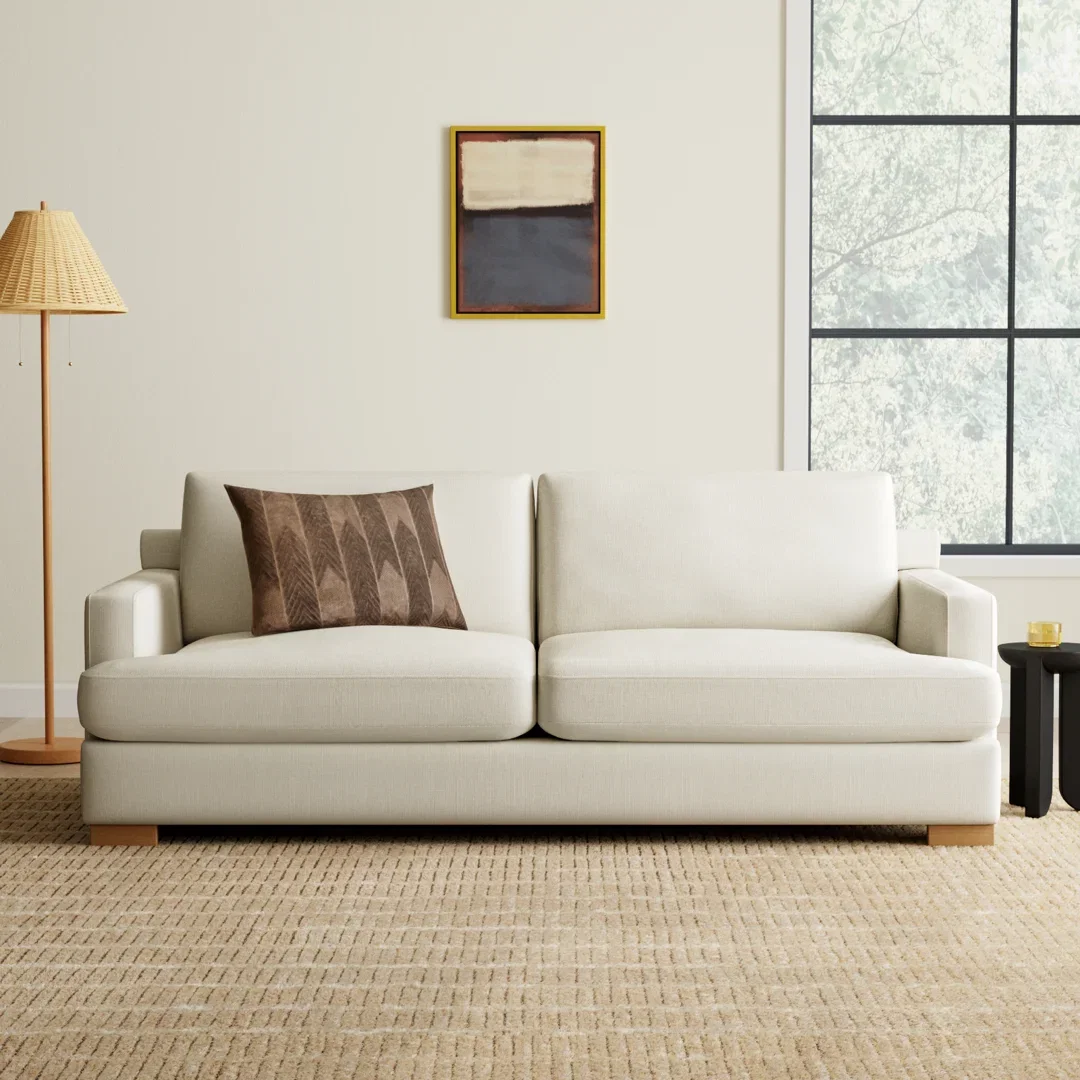 Byers 85'' Recessed Arm Sofa