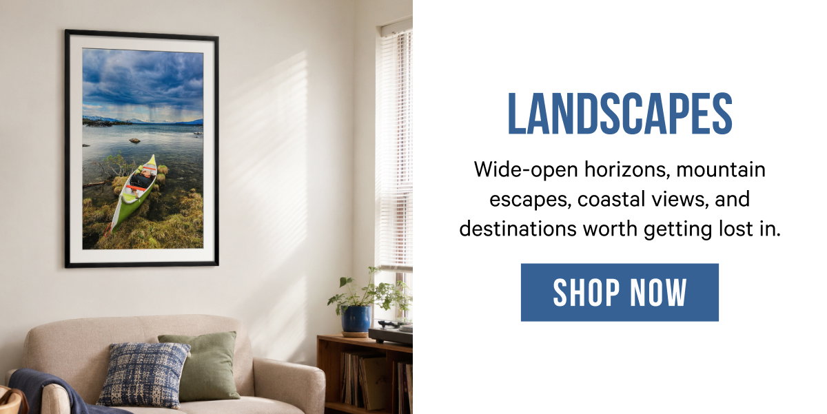 Landscapes: Wide-open horizons, mountain escapes, coastal views, and destinations worth getting lost in. 