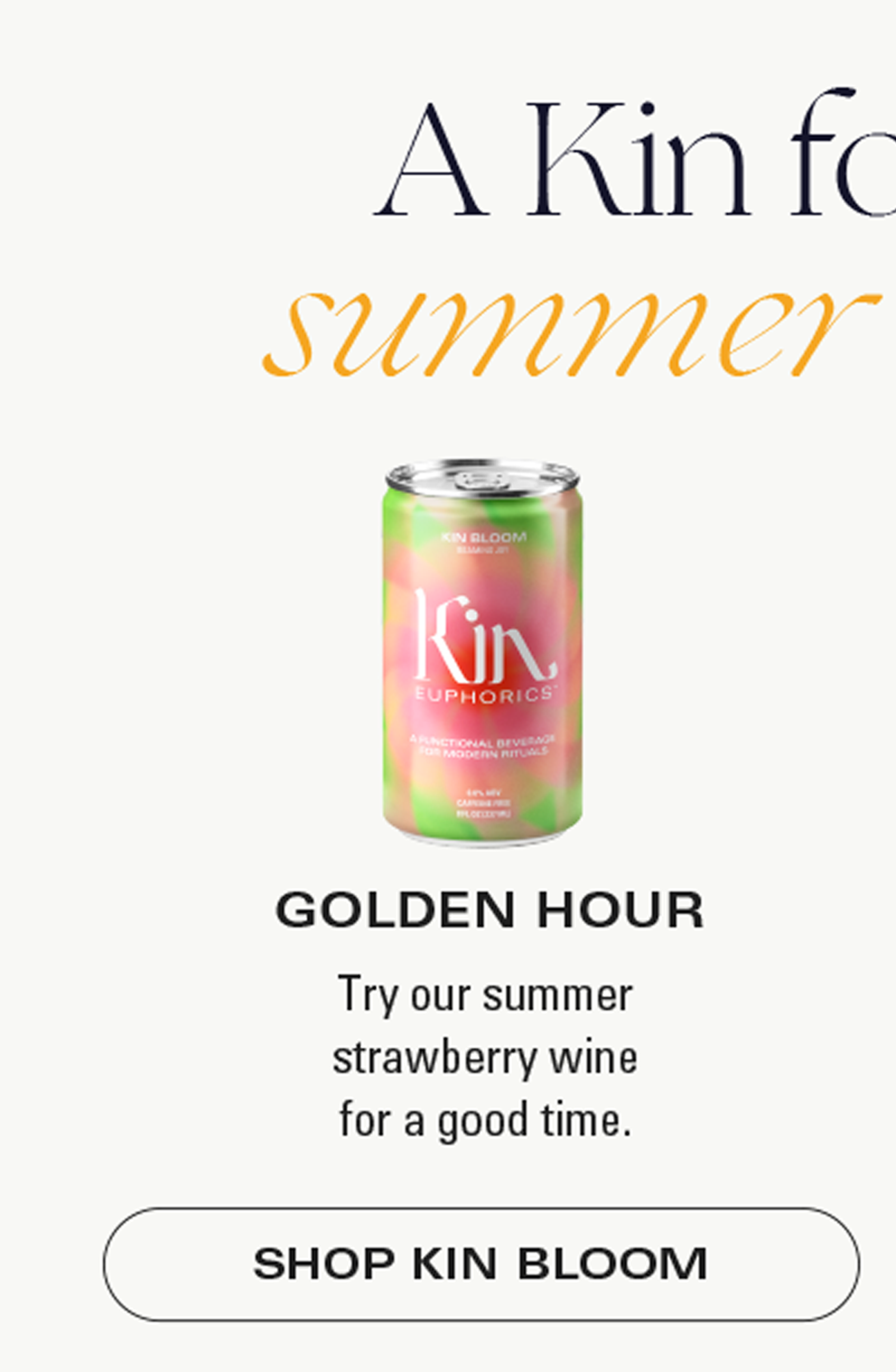 Golden Hour - Kin Bloom